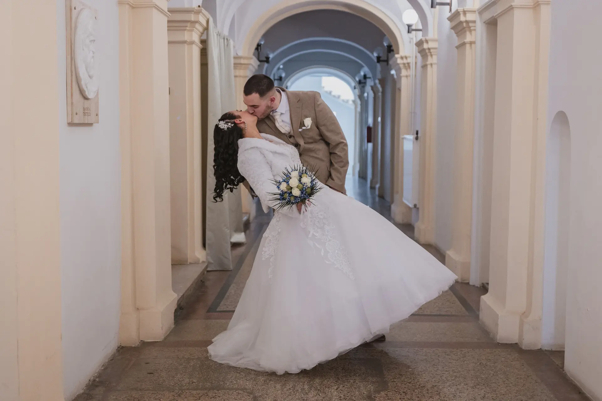 Esküvői pillanat