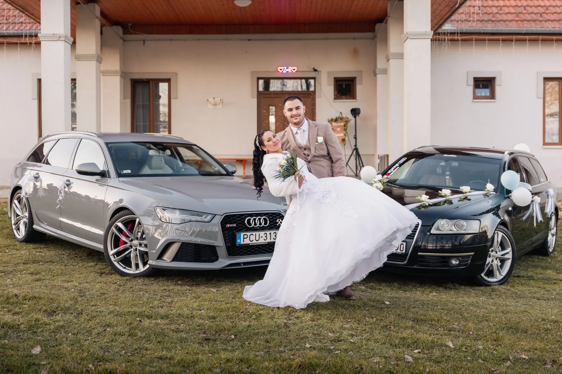 Esküvői pillanat