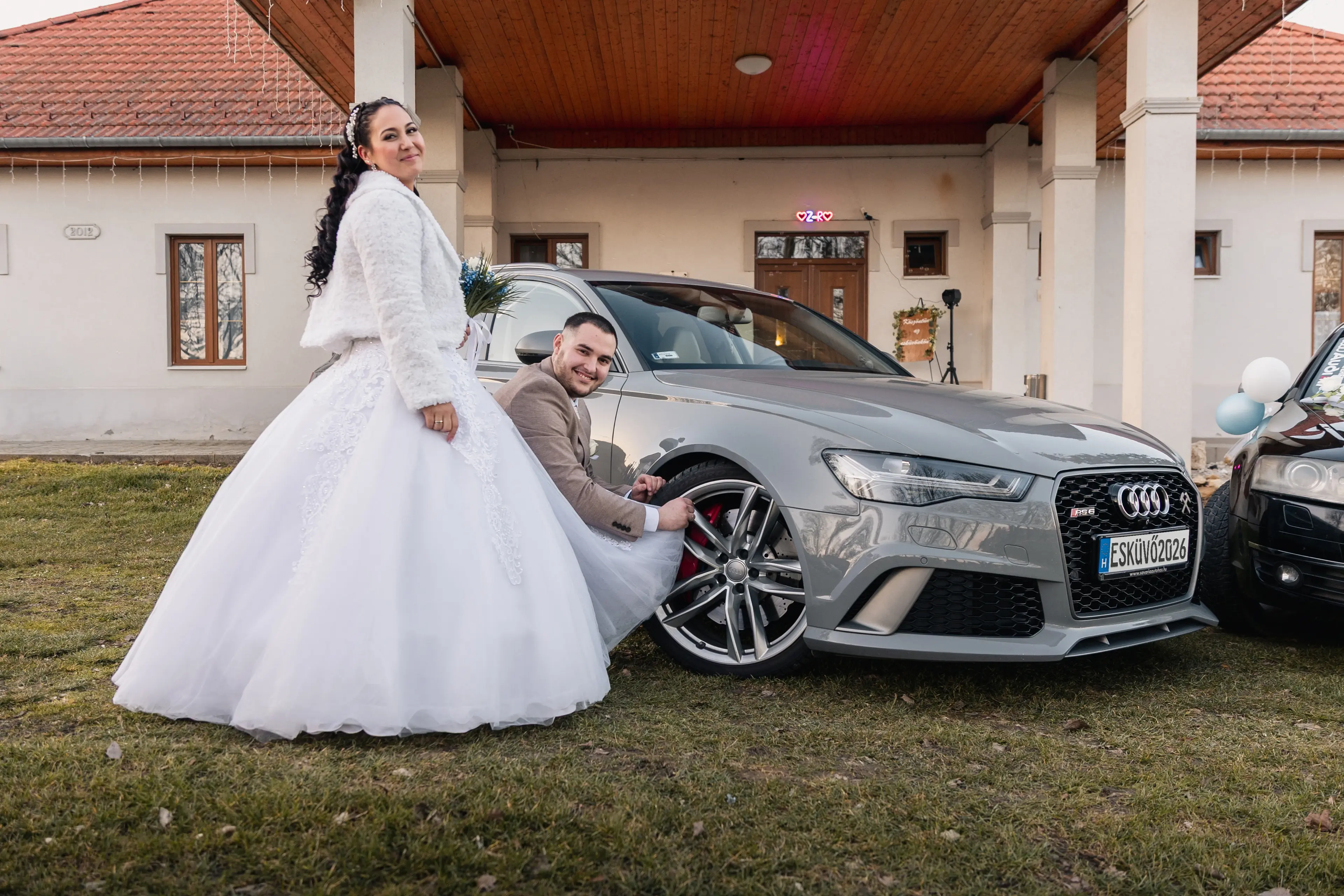 Vicces esküvői pillanat